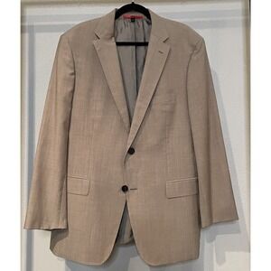 Hugo Boss Marzotto 44R Blazer Men's Tan Sport Coat‎